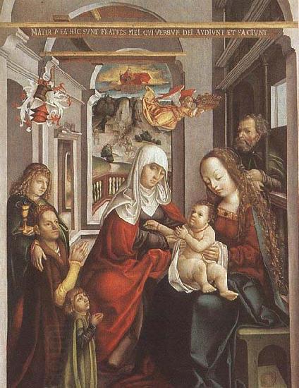 unknow artist Saint Anne with the Virgin and the Child China oil painting art